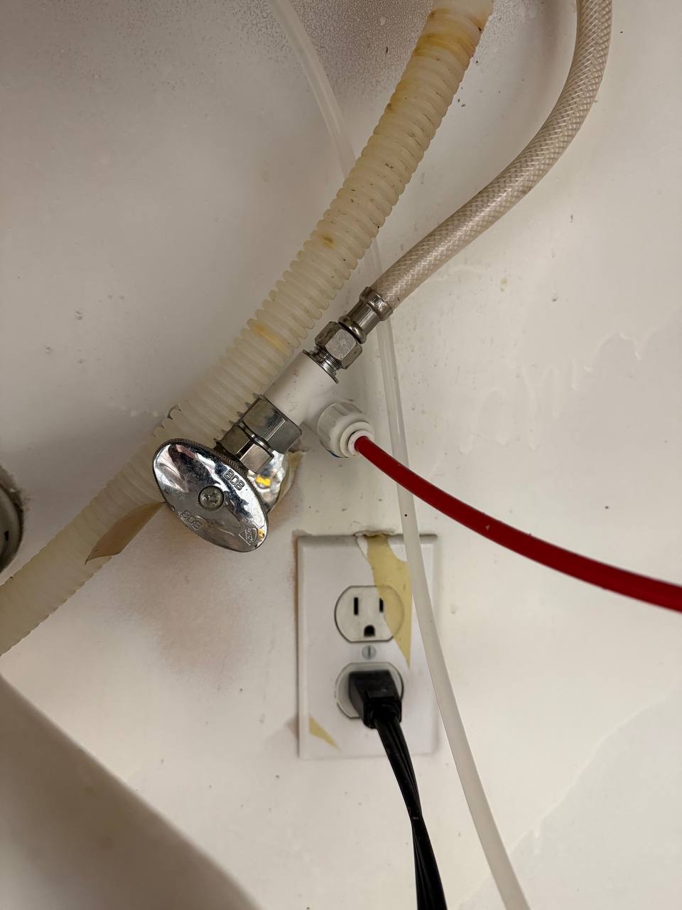 Installation of reverse osmosis drinking water filtration systems for your home.